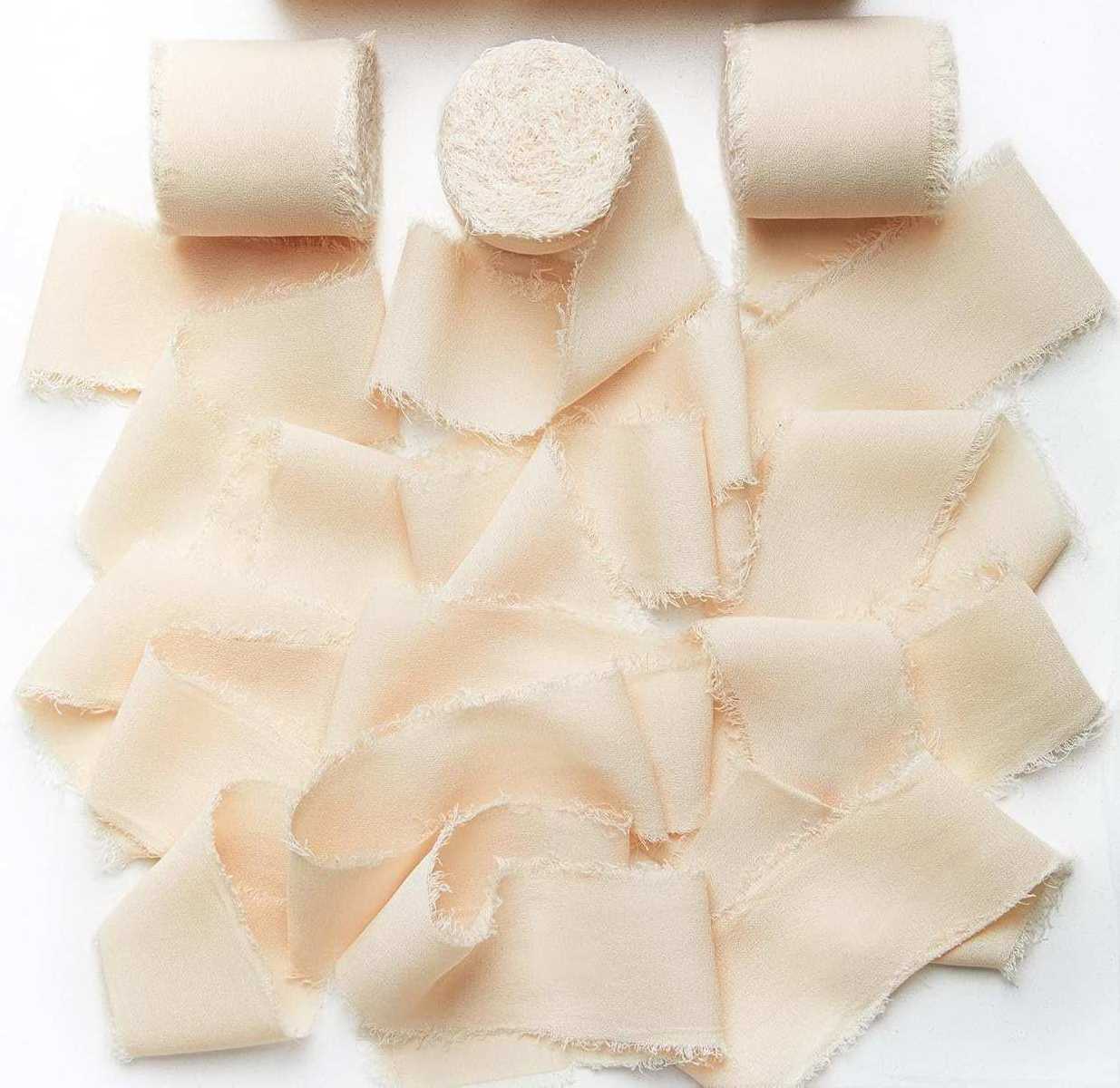 Anickal Black Ribbon, 3 Rolls Chiffon Ribbon, 1 1/2 Inch x 7Yd Silk Ribbons Set for Gift Wrapping, Wedding Invitations, Bouquet Wrap, Bridal Bouquets, DIY Crafts