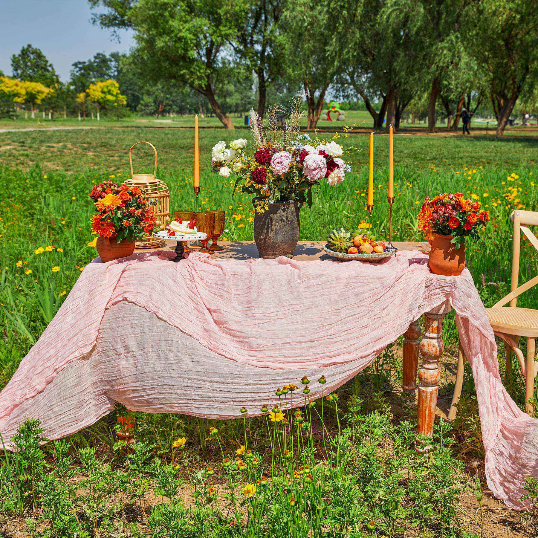 Anickal Teal Cheesecloth Table Runner 13.3ft Boho Gauze Cheese Cloth Table Runner Rustic Sheer Runner 160inch Long for Wedding Bridal Baby Shower Birthday Party Cake Table Decorations